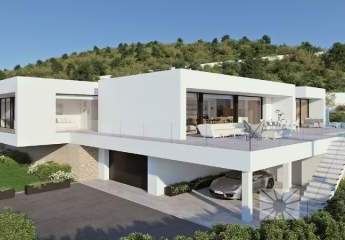 Villa Infinity, moderne Luxusvilla im Verkauf in der Wohnanlage Jazmines in Cumbre del Sol