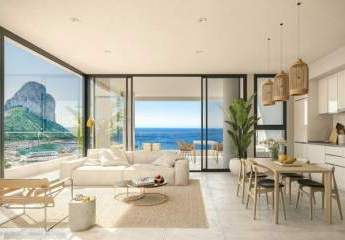 Calpe - Urlaubsflair das ganze Jahr! Zentrales Wohnen in exklusiver 4-Zimmer Wohnung mit Merrrblick