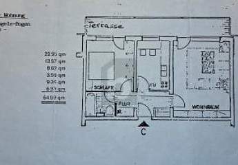 SINGLETRAUM MIT TERRASSE + GARTEN + TIEFGARAGE