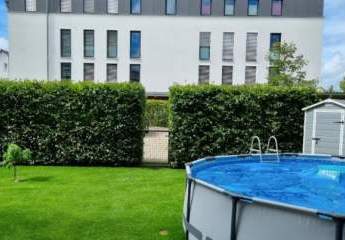 VILLINGEN-SCWENNINGEN: Traumhafte Erdgeschosswohnung 107 m2 mit Garten und Pool!