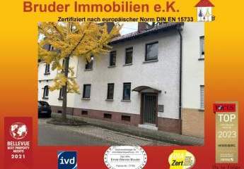 Eppelheim: 1-FH, sanierungsbedürftig, große Terrasse und Balkon, viel Platz, FREI, keine K-Prov.