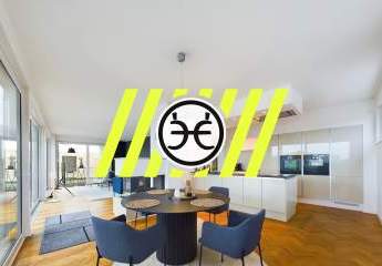 Exklusives Penthouse // 195m² // Ganze Etage // Wasserblick // Sauna, Kamin, EBK, 2 Stellplätze // Alter Stadthafen