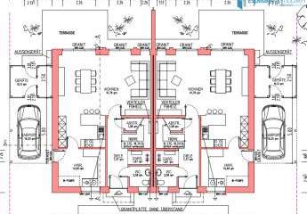 Doppelhaushälfte - KFW 40 EE - 550 m² Grundstück - 119 m² Wohnfläche