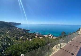 Doppelhaushälfte mit traumhaften Meerblick in Puig de Ros