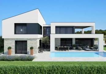 Moderne Villa mit Swimmingpool und Meerblick