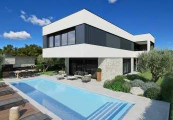 Moderne Villa mit Swimmingpool und Meerblick