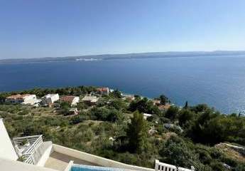 Ferienwohnung mit Panorama-Meerblick, Region Omis