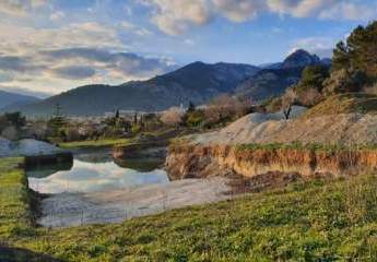 Mallorca Genehmigtes lizenziertes rustikales Finca -Projekt auf Grundstück mit Traumaussicht zu verkaufen