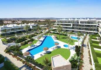 Torrevieja Penthouse-Wohnungen mit Dachterrasse, Kfz-Stellplatz und beheizten Whirlpools zu verkaufen