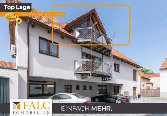 Frei ab 01.10.24: 2-Zimmer-DG-Wohnung mit Balkon in Böhl-Iggelheim