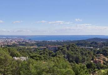 INVESTITION! Grundstück in Son Vida in Ruhelage & herrlichem Blick auf das Meer und die Bucht von Palma