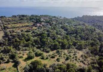 Idyllisches Grundstück mit Bauprojekt in der Cala Llombards