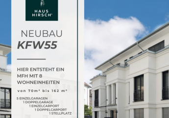 Kapitalanleger aufgepasst:Bis zu 4 % Rendite! Nachhaltiger Neubau, KfW-5-MFH mit 925 m² Wohnfläche