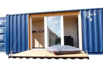 Tiny Haus - Seecontainer Wohnung 20 Ft auf LKW - Trailer