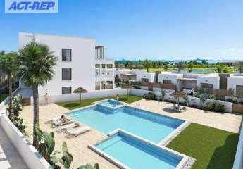 Appartements mit 2 Schlafzimmern, 2 Bädern, Vorinstallation Klimaanlage, Gemeinschaftspool und Meerblick direkt am Golfplatz von La Serena Golf