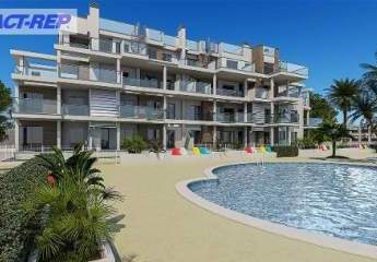 Appartements mit 2 Schlafzimmern, 2 Bädern und Gemeinschaftspool nur 200 m vom Strand