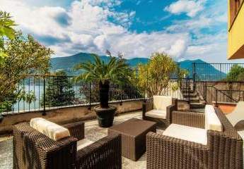 Maisonette-Wohnung mit Seeblick und Pool in Blevio - Comersee