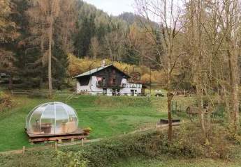 Paradiesischer Rückzugsort inmitten der Natur der Dolomiten in Mezzana - Südtirol / Trentino