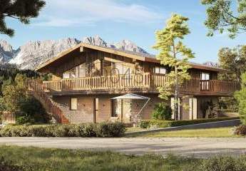 Ski-In / Ski-Out: modernes Tiroler Neubau-Chalet (DHH) mit Pool am Wilden Kaiser in Going / Kitzbühel