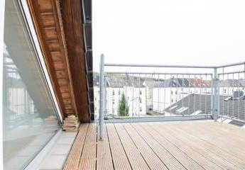 5-Zimmer Maisonette mit 2 Bädern, Laminat, HW-Raum und Dachterrasse in ruhiger Lage!