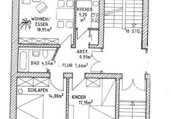 *** Großzügige 3-Zimmer mit Wannenbad und Balkon in guter und ruhiger Lage! ***