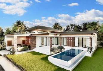 Neue Villen mit Pool - 3 Schlaf- 4 Badezimmer für einen Super Preis in Hin Lek Fai (Hua Hin) Thailand