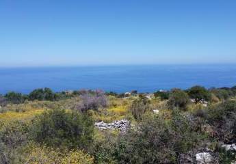 Kreta, Kefalas Chania: Großes Grundstück mit unverbautem Meer- und Bergblick zu verkaufen