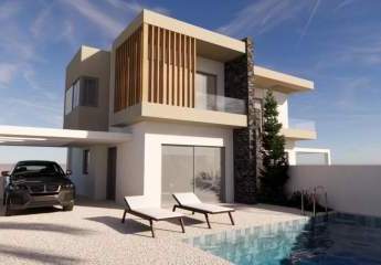 Kreta, Stavrakia: Neubau! Luxuriöses Einfamilienhaus mit Pool zu verkaufen