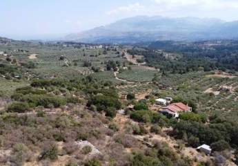 Kreta, Kaina: Grundstück mit herrlichem Bergblick zu verkaufen