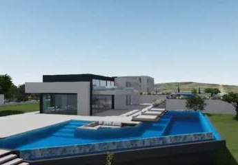 Kreta, Agios Onoufrios: Neubau-Projekt! Luxusvilla mit spektakulärem Meerblick zu verkaufen