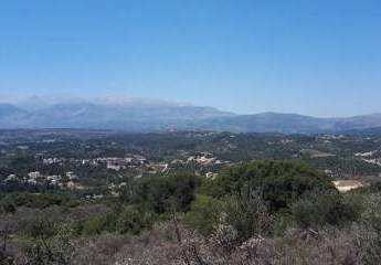 Kreta, Plaka Chania: Hügelgrundstück mit Panormablick zu verkaufen