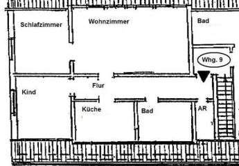 3 Zimmer Dachgeschoßwohnung