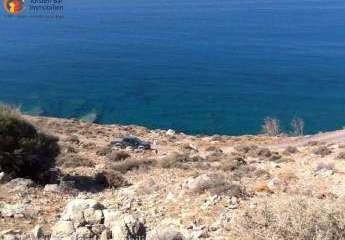 Kreta, Lentas, Einfamilienhaus (Rohbau) mit Panorama-Meerblick zu verkaufen