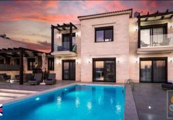 Kreta, Plaka, Villa, Wfl.203m²,priv. Pool, Meerblick