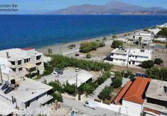 Süd Kreta, Kalamaki, Appartmentgebäude direkt am Strand