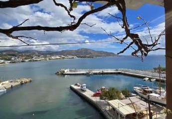 Kreta, Makri Gialos Apartmenthaus in fantastischer Lage am Hafen