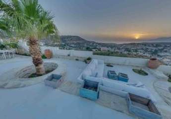 Süd Kreta, Pitsidia Luxusvilla mit Blick auf das libysche Meer Wfl.350qm