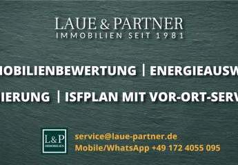 IMMOBILIENBEWERTUNG + ENERGIEAUSWEIS + SANIERUNG + ISFPlan mit VOR-ORT-SERVICE