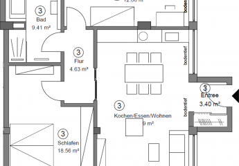 Exklusive Kapitalanlage: Vermietete Erdgeschosswohnung mit Privatgarten und stabilen Mieteinnahmen