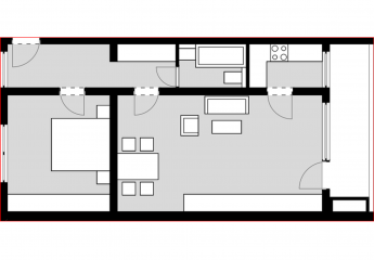 Perfekte Lage: Geräumige 2-Zimmer-Whg. mit idealer Anbindung Nähe Phönixsee