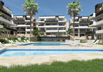 Wohnung mit Garten gelegen in Los Dolses / Costa Blanca Süd. Wohnung mit 2 Schlafzimmer Und 2 Badezimmern