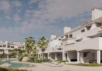 Apartment mit Terrasse gelegen in Los Alcazares an der Costa Blanca Süd ausgestattet mit 3 Schlafzimmer Und 3 Bädern