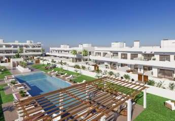 Apartment mit Terrasse gelegen in Los Alcazares an der Costa Cálida (Murcia) ausgestattet mit 2 Schlafzimmern und 2 Bädern