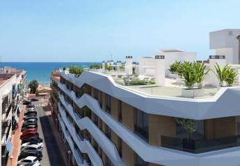 Apartment mit Terrasse gelegen in Guardamar del Segura an der Costa Blanca Süd iausgestattet mit 3 Schlafzimmer