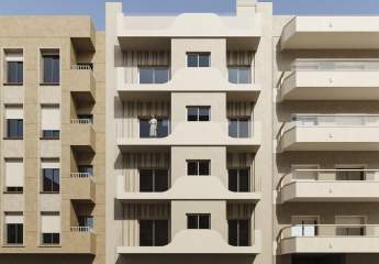 Erstbezug: Sehr strandnahes Apartment mit Terrasse, 2 Schlafzimmer, 1 Badezimmer und Gemeinschaftspool