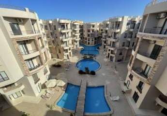 Komplett möblierte 3-Zimmer-Wohnung im Tropical Resort, Hurghada am Roten Meer