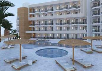 Meerblick-Chalet 42 m² im Storia Del Mare Resort Arabia, Hurghada.